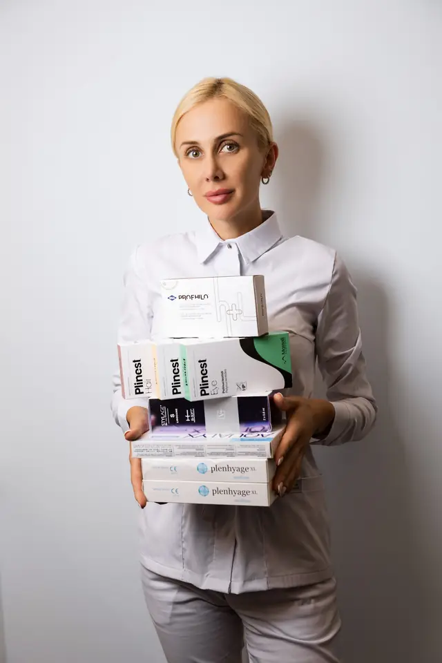 Tetyana Rishko with Profhilo, Plinest and Stylage